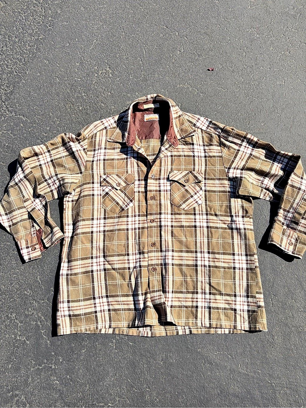 Sawtooth Rugged Wear Rugged Wear Plaid Short Sleeve Shirt XL